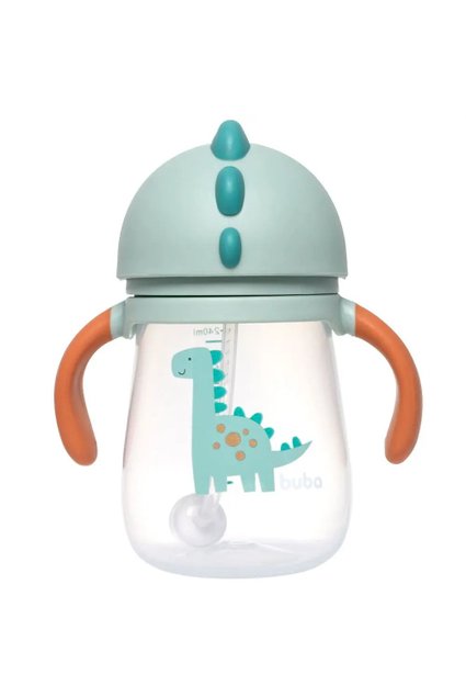 Copo com dispositivo canudo Dino - Buba