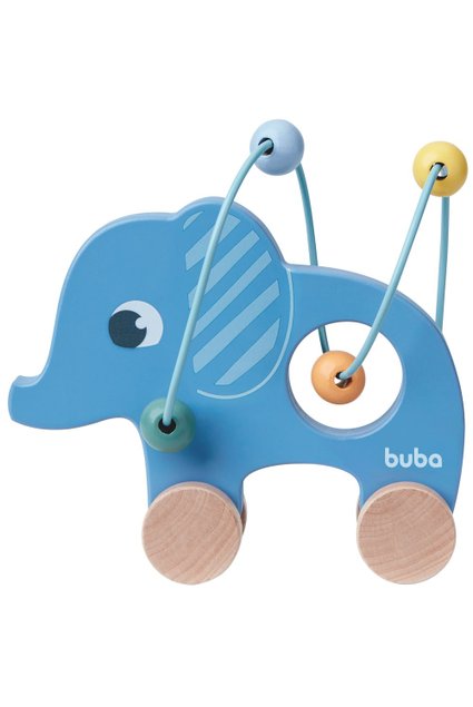 Carrinho Elefante Cloudy Aramado - Buba