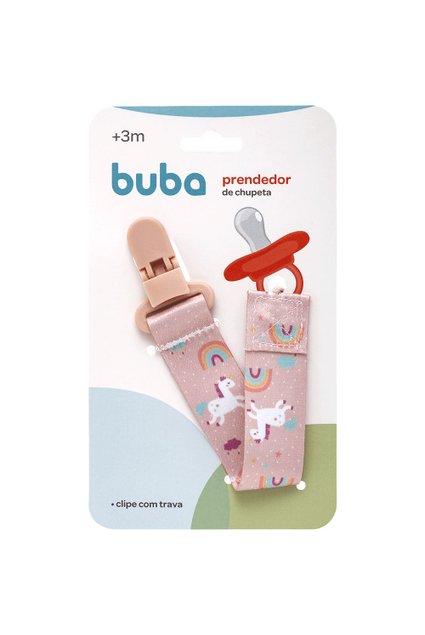 Prendedor de Chupeta Com Trava Unicórnio – Buba